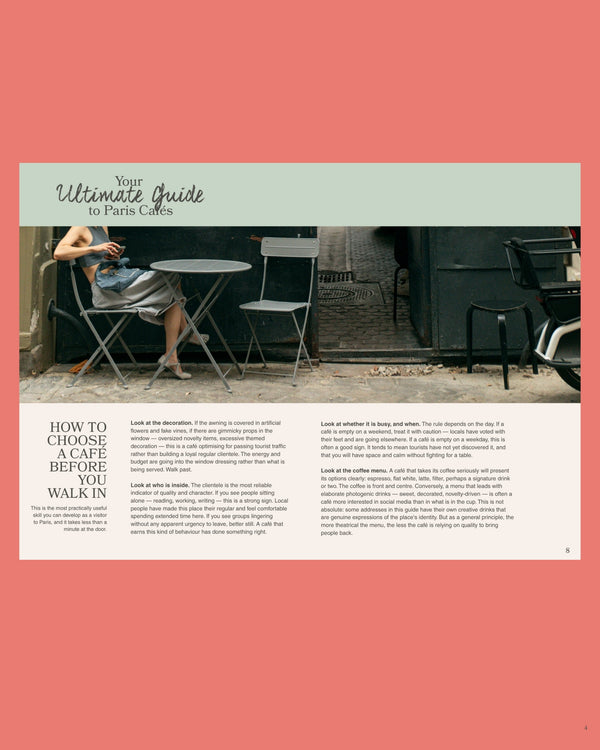 Le Marais Café Guide (Digital Edition)