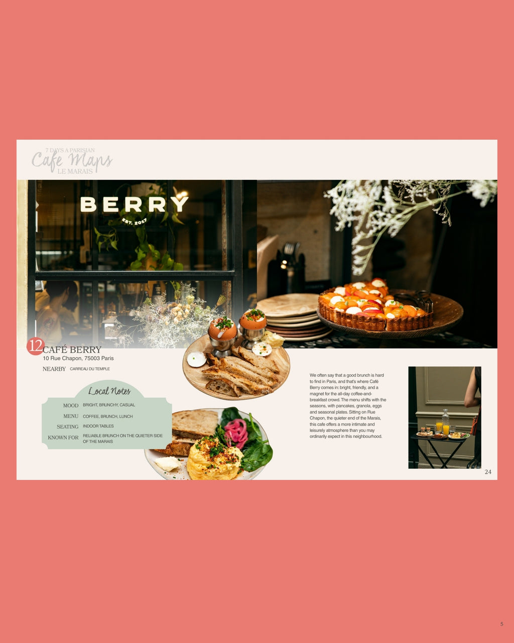 Le Marais Café Guide (Digital Edition)